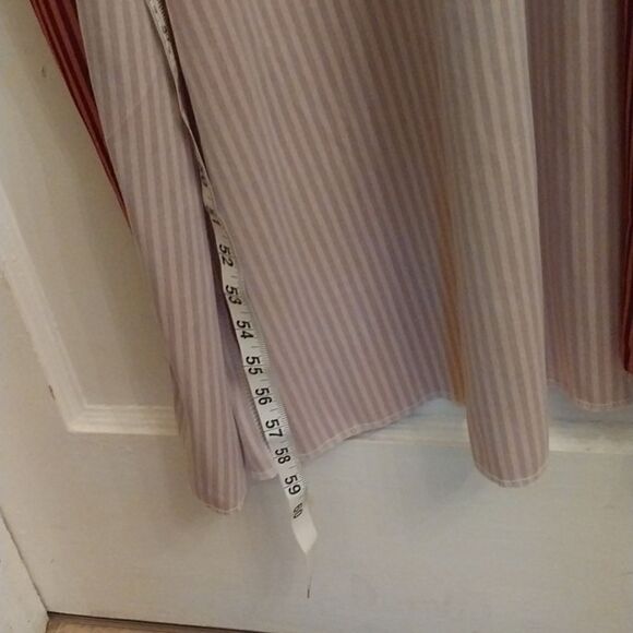 NWOT Kimono Orange Stripe  With Gold Triming One Size - Picture 8 of 8